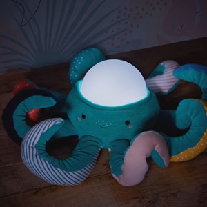 Veilleuse peluche en coton bio Olly