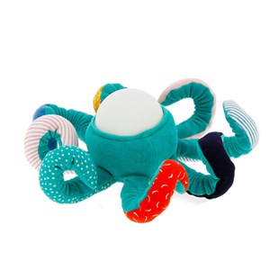 Veilleuse peluche en coton bio Olly