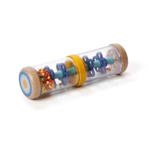 Hochet cylindre avec billes - Matériel Montessori