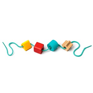 Jeu de perles en bois Montessori