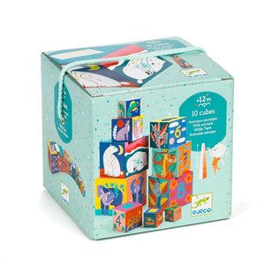 Tour de cubes animaux sauvages