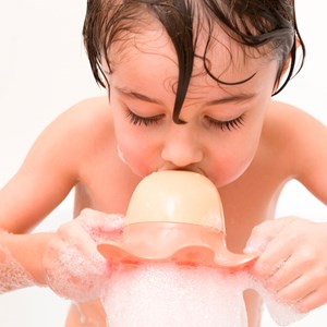 Jeu de bain éco-responsable poulpe