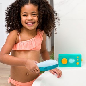 Jeu de bain éco-responsable baleine