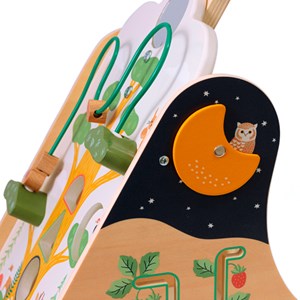 Chariot de marche multi-activités bois