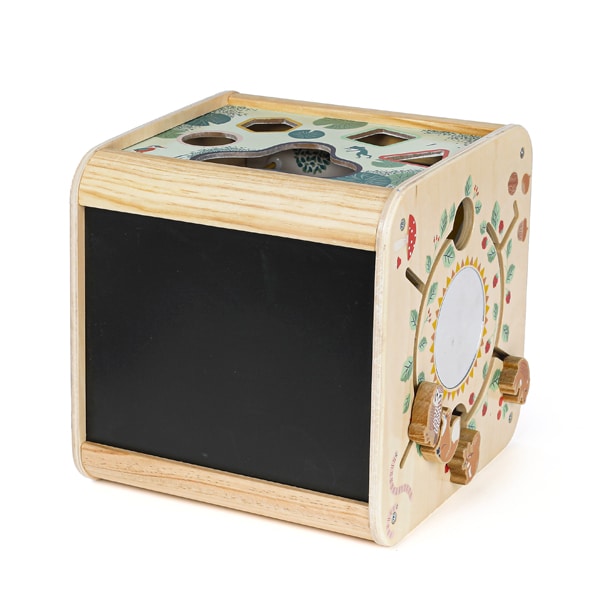 Cubes d'activités en bois originaux