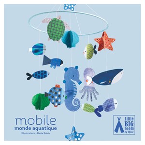 Mobile animaux marins en carton