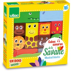 Cubes sonores de la savane