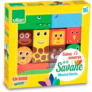Cubes sonores de la savane