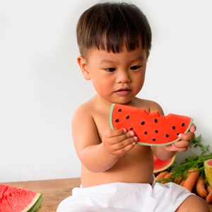 Jeu de dentition pastèque