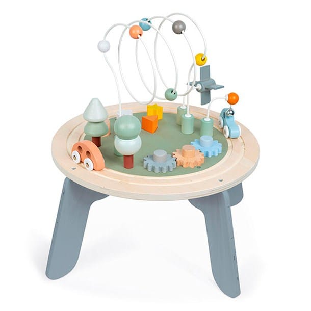 Table d activites Sweet Cocoon en bois Nature Decouvertes