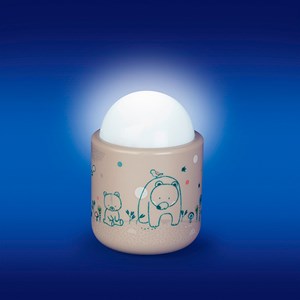 Veilleuse nomade dans les bois