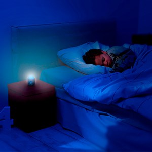 Veilleuse nomade dans les bois