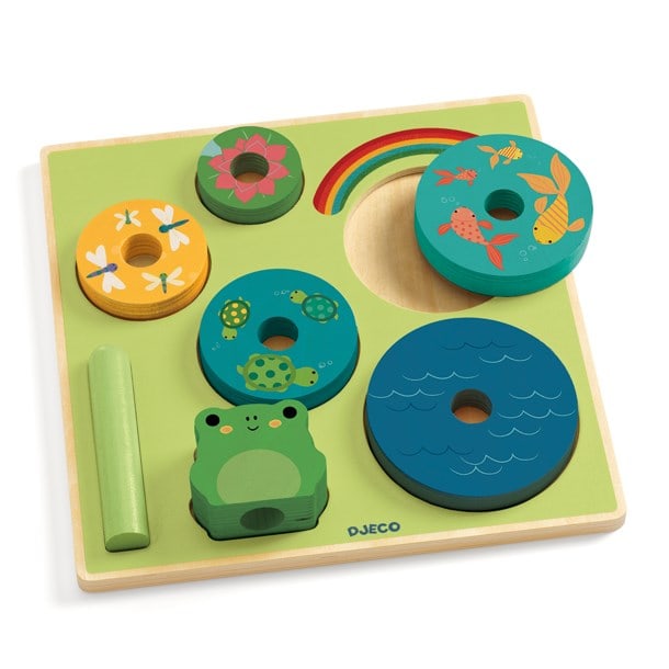 Puzzle en bois pour enfants Multicolore de haute qualité Intéressant  Personnalisé Cadeau créatif pour bébé Jouets éducatifs