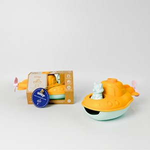 Jouet de bain recyclé sous-marin