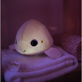 Veilleuse peluche béluga