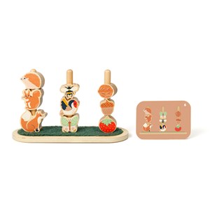 Jeu de codage et empilage forêt