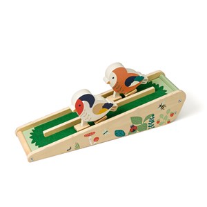 Course oiseaux de la forêt