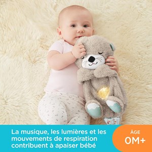 Veilleuse musicale loutre