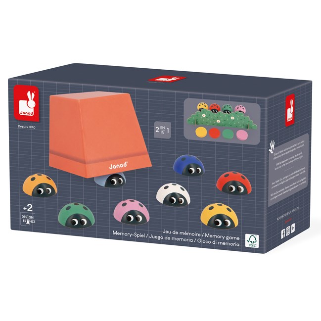 Jeu de mémoire coccinelles
