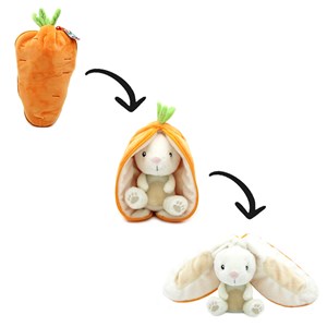 Peluche flipetz lapin carotte
