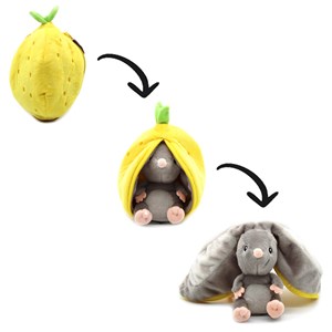 Peluche flipetz souris citron