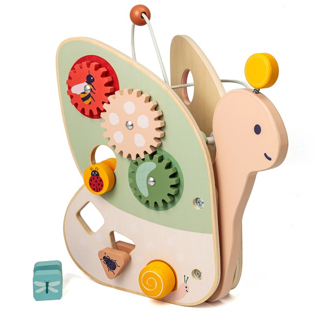 Papillon d'activités en bois