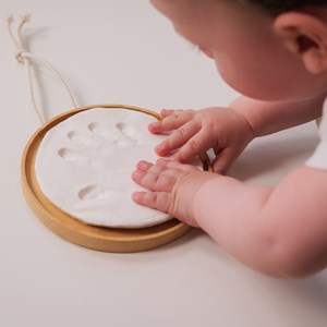 Médaillon empreintes de bébé