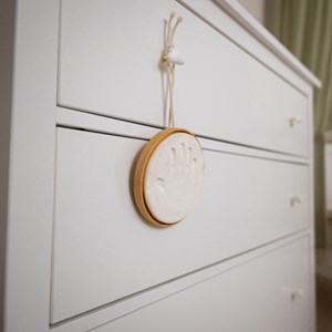 Médaillon empreintes de bébé