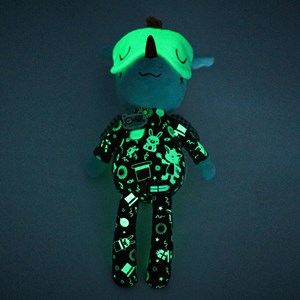 Peluche Joe le dragon rituel du coucher