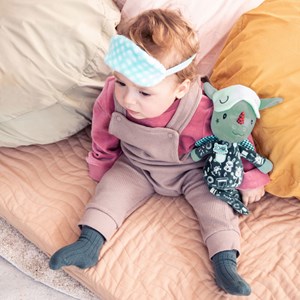 Peluche Joe le dragon rituel du coucher