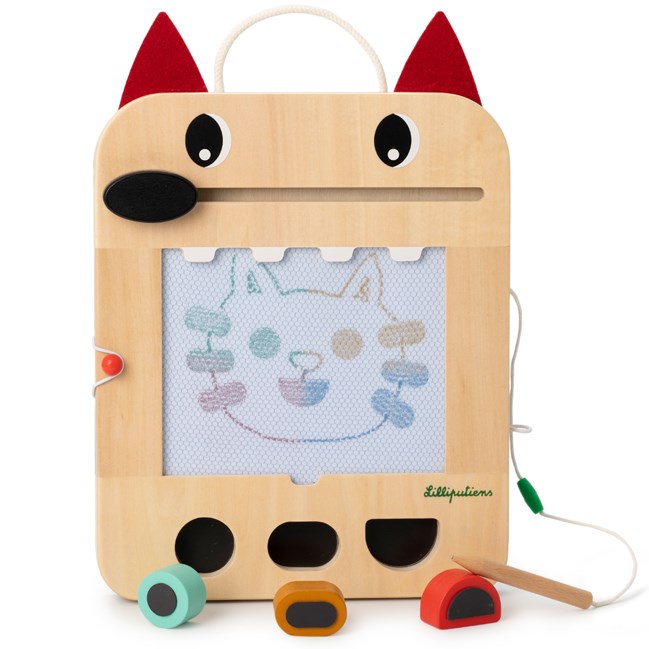 Ardoise magique Louis le loup