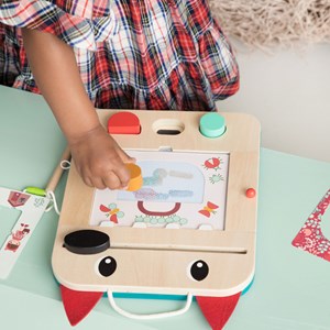 Ardoise magique Louis le loup