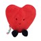 Peluche flipetz 2 en 1 cœur et fleur Flipetz Rouge