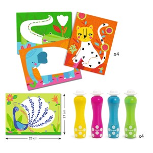 Coffret dessiner des points activité d'éveil créatif Djeco