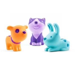 Jeu d'empilage cubes et animaux Topanifarm dès 18 mois Djeco