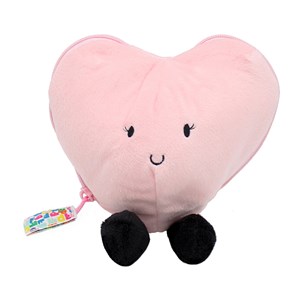 Peluche flipetz 2 en 1 cœur et fleur Flipetz Rose