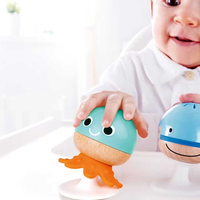 Coffret 5 jouets d'éveil sensoriel en bois Hape (Hape) - Image 3