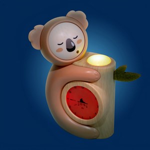 Indicateur de réveil et veilleuse pour enfant Kid'Sleep Koala Pabobo