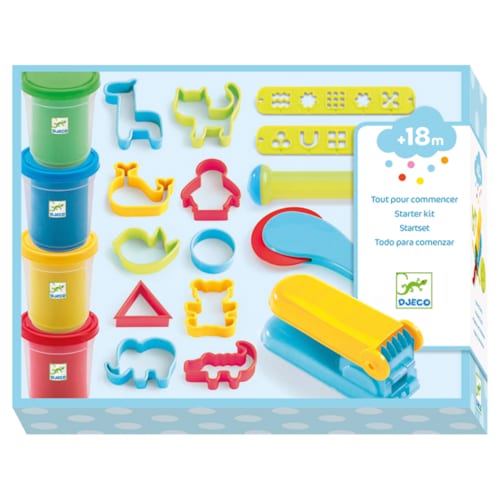 Djeco - Kit de pâte à modeler dès 18 mois Djeco avec accessoires