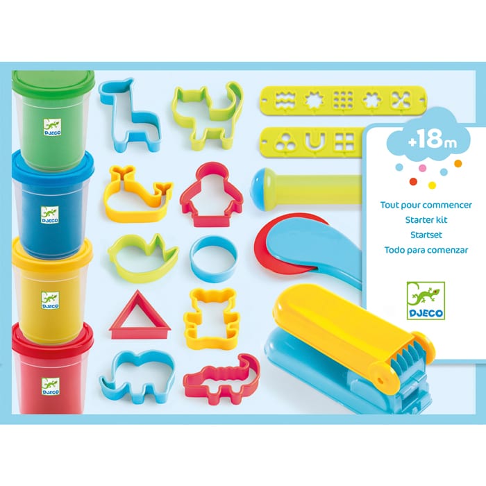 Kit de pâte à modeler dès 18 mois Djeco avec accessoires (Djeco) - Image 3