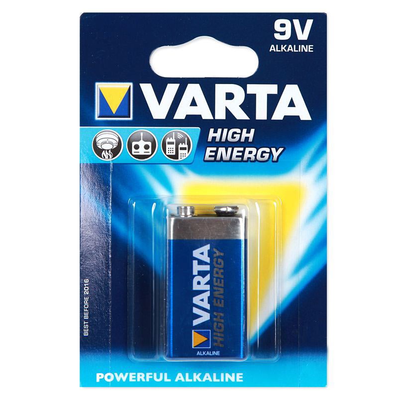 1 pile 6LR61 High energy Varta