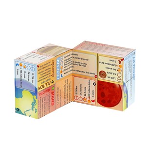Livre cube système solaire