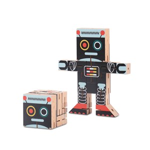 Casse-tête robot Noir