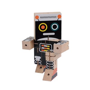 Casse-tête robot Noir