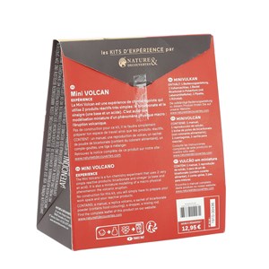 Expérience scientifique Mini volcan