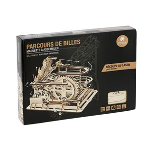 Maquette de circuit à billes