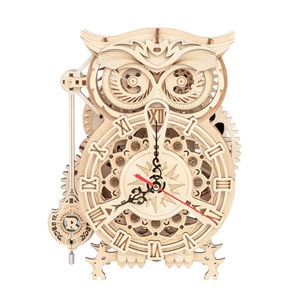 Maquette Horloge hibou