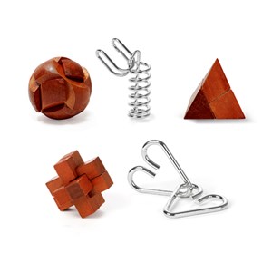 Coffret 5 casse-têtes Grands Esprits