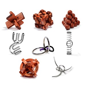 Coffret 8 casse-têtes Grands Esprits
