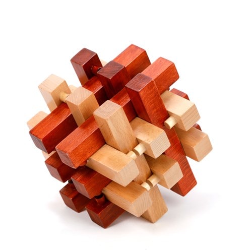 TOOKYLAND Casse-tête sonore - 7pcs - puzzle en bois avec effets sonores, 18  mois +
